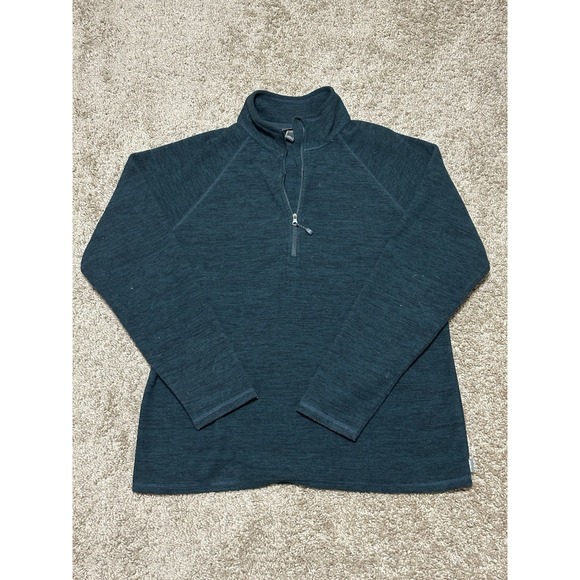 Women's Eddie Bauer Quarter Zip Pullover Sweater - Large - Picture 1 of 3